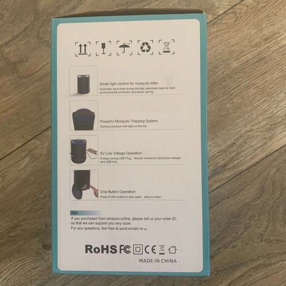 NWT INTELLIGENT LIGHT CONTROL MOSQUITO/BUG KILLER - Picture 2 of 8